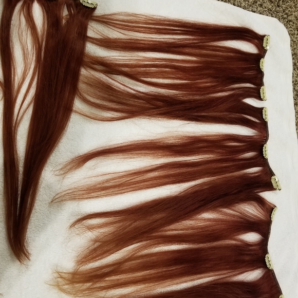 🔥🔥100% Human Hair Clips(Remy) 16" inches🔥🔥 - Picture 3 of 4